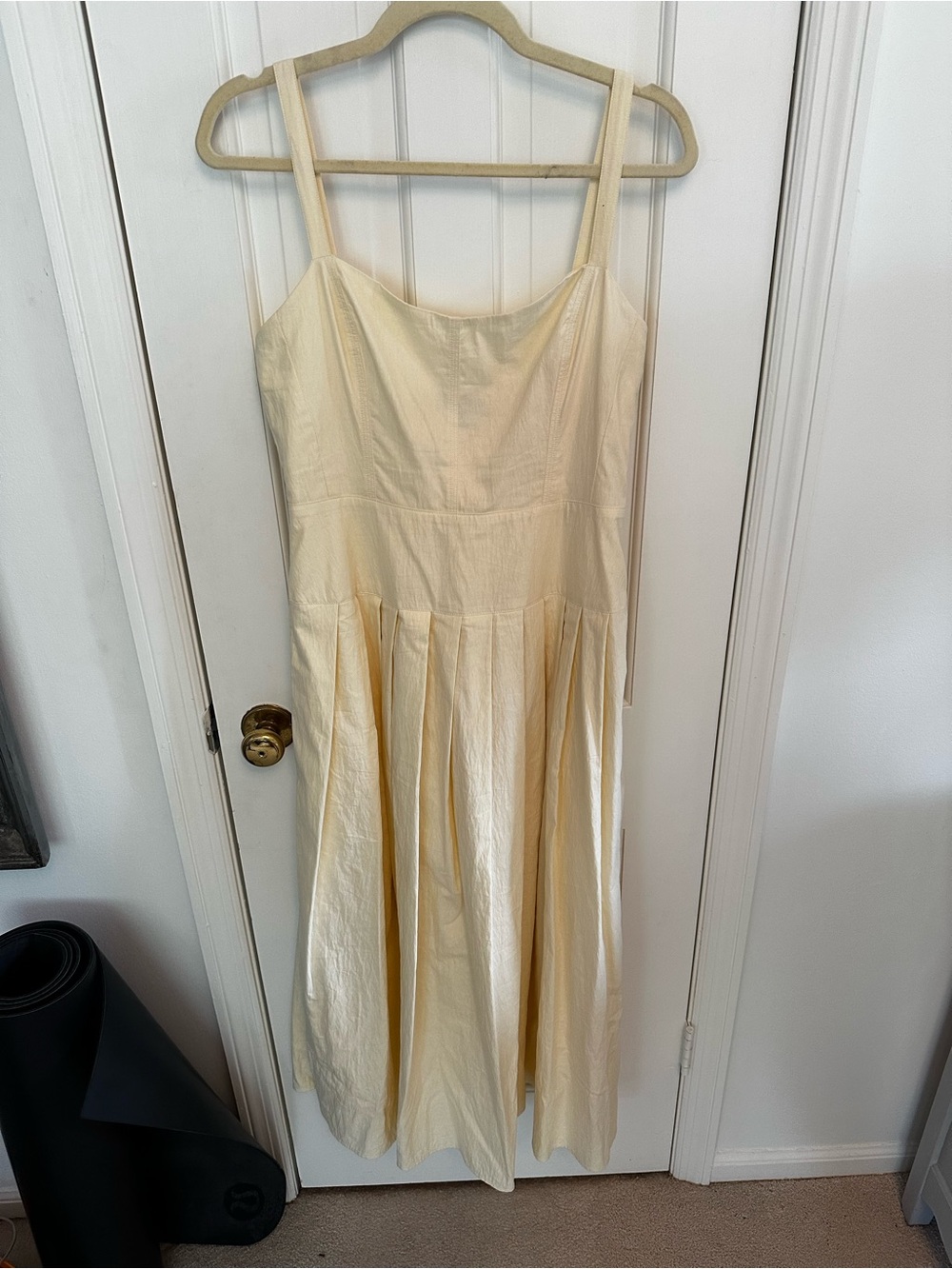 J. Crew Pleated Drop Waist Dress - Picture 3 of 4